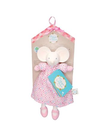 Tikiri Meiya Pink Mouse Flat Toy with Rubber Head - Eco-Friendly Children's Toy - Buy Online on GoSupps.com