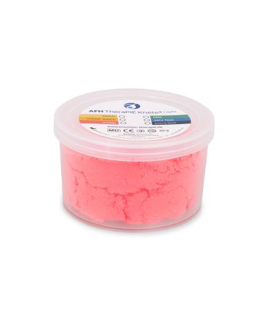 AFH TheraPIE Knete Light | 85 g | medium red | Therapy clay modeling clay hand therapy