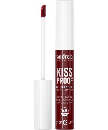  Andreia Andreia Kiss Proof Lipstick No. 1 8ml Burgundy - Buy Online on GoSupps.com