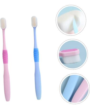 Angoily 6 Pcs Soft Toothbrush Set - Gentle Gum Care for Adults | Ultra Soft Rubber Toothbrushes for Ultimate Comfort - Buy Online on GoSupps.com