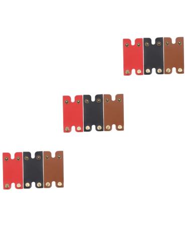 FRCOLOR 9 Pcs Shaver Case Razor Safety Sleeves Razor Accessories Razor Parts Razor Sleeve Maquina De Afeitar Para Hombre Safety Razor Blade Portable Synthetic Component