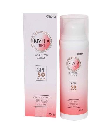 Rivela Tint Sunscreen Lotion With Velvety Touch SPF 50