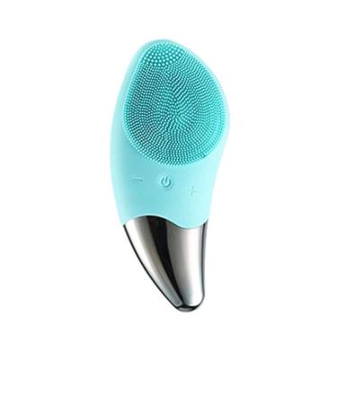 Silicone Electric Facial Brush (Green)