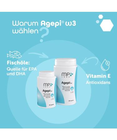 MP Labo Agepi Omega 3 - 60 capsules - Buy Online on GoSupps.com