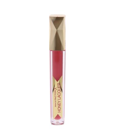 Max Factor Honey Lacquer Indulging Coral 20 - lipstick color lip gloss shine and lipbalm moisture in one - strong color smooth and glossy indulgent coral 3.8 ml (1 Pack)