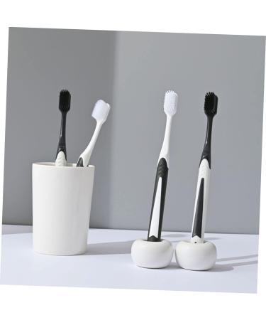 Adult Toothbrushes Set - 4 Pairs Soft Manual Travel Toothbrushes for Kids & Adults | Compact & Handheld Oral Care Accessories - Buy Online on GoSupps.com