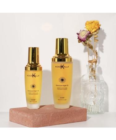 Buy Pure Moroccan Argan Oil 100ml - 100% Organic Gold for Hair & Skin | International Shipping Available - Buy Online on GoSupps.com