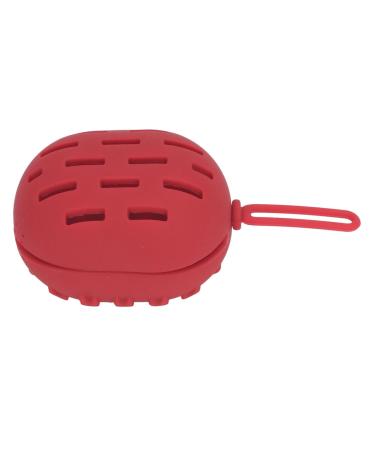 Buy Makeup Sponge Holder - Vented Silicone Cosmetic Egg Holder for Travel (Red) | International Shipping Available - Buy Online on GoSupps.com