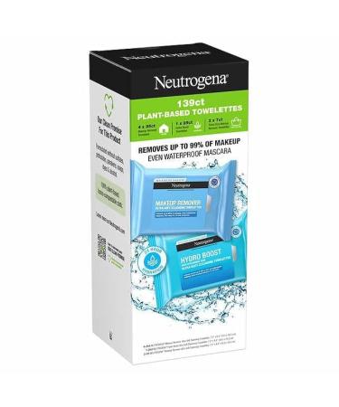 Buy Plant-Based Ultra-Soft Makeup Remover Towelettes - 139 Ct | Gentle Cleansing & Hydration for All Skin Types - Buy Online on GoSupps.com
