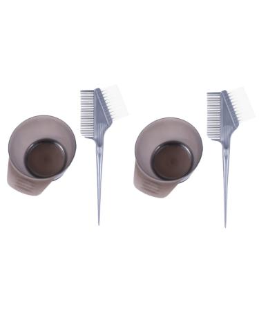 FOMIYES 4 Pieces Tool Hair Dye Hair Dye Bowl 1 piece (1 pack) as shown x 2 pieces
