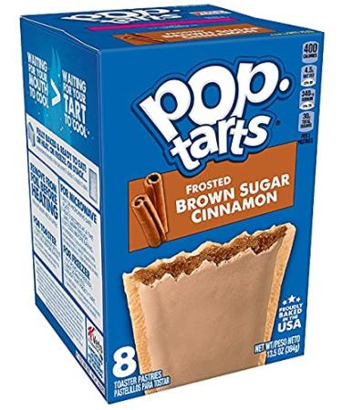 Pop Tarts Variety Pack - Brown Sugar Cinnamon, Cookies & Creme, Smores, Chocolate Fudge - 13.5oz (4 Pack) with Bonus MYD Lollipops - Buy Online on GoSupps.com