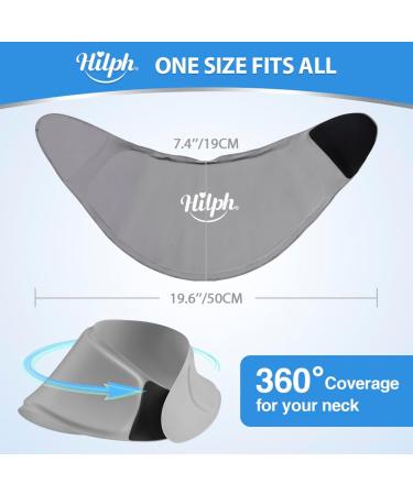 Hilph Neck Gel Cooling Pads for Neck Cancer Relief | Reusable Cold Packs for Pain Swelling & Athletic Recovery - Buy Online on GoSupps.com