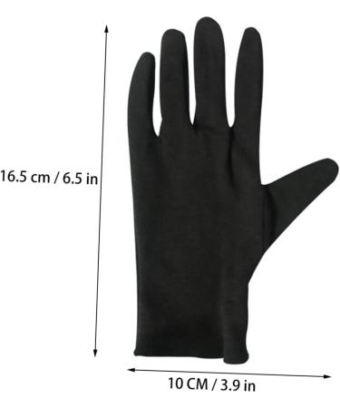 FRCOLOR 24 Pairs Black Thermal Etiquette Chemical Lotion Moisture Hand Moisturizing Safety Clothing Work - Buy Online on GoSupps.com