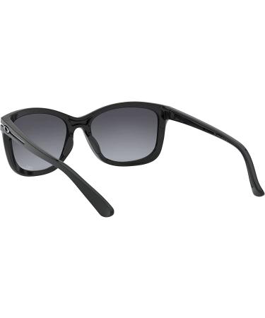 Oakley Women's Oo9232 Drop-in Cat Eye Sunglasses - Polished Black/Grey Polarized - Buy Online on GoSupps.com