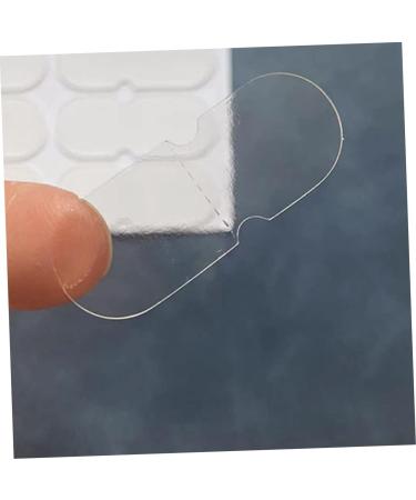 FOMIYES 60pcs Ear Stickers - Corrector De Ojeras | Cosmetic Ear Tape - Transparent Ear Patch | Vertical Ear Tape for Erect Elf Ears | White 4x16cm - Buy Online on GoSupps.com