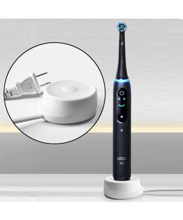 Braun Oral-B iO Series 7 8 9 Replacement Charger Base - Magnetic Travel Charging Base for Electric Toothbrush - White - Buy Online on GoSupps.com