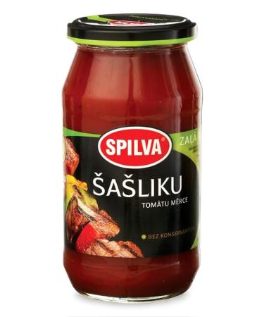 Spilva Sasliku Barbecue Tomato Sauce 510g (Pack of 2)