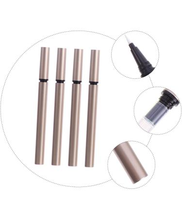 Angoily 4pcs Eyeliner Empty Eyeliner Pencil Liquid Pen Liquid Eyeliner Pen Frosted Packaging Material - Buy Online on GoSupps.com