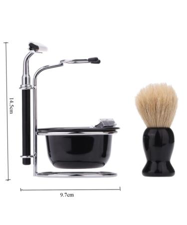 Ipetboom Hand Shaver Kit - Premium Men's Razor Blades & Shaving Brush for a Close Shave - Perfect for International Shipping - Buy Online on GoSupps.com