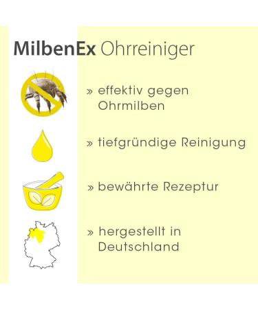 Buy MilbenEx Ear Cleaner 50 ml - Effective Ear Care Solution for Pets | International Shipping Available - Buy Online on GoSupps.com