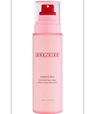 ONE/SIZE Powder Melt Setting Spray (100mL / 3.4 oz) Glass