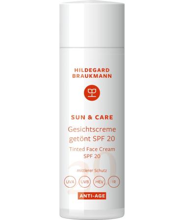 Hildegard Braukmann Sun & Care ANTI-AGE Tinted Face Cream SPF 20 - 50 ml | Buy Online for Radiant Skin & UV Protection - Buy Online on GoSupps.com