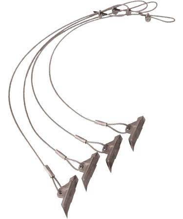 ShelterLogic Easy Hook Anchor Kit | 4-Piece Set with Cable Clamps and Driving Rod | 30 & 42 | Sturdy and Secure - Buy Online on GoSupps.com