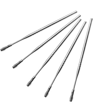 Healeved Cleaning Tools Cleaning Tools Cleaning Tools 10 pcs Stainless Steel Professional Ear Pick Earwax Removal Kit Ear Curette Ear Pick Earwax Cleaning Kits Cleaning Kits Cleaning Kits 11.5x0.5cmx2pcs Silverx2pcs - Buy Online on GoSupps.com