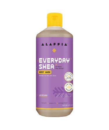 Everyday Shea Body Wash Lavender 16 fl oz (475 ml)