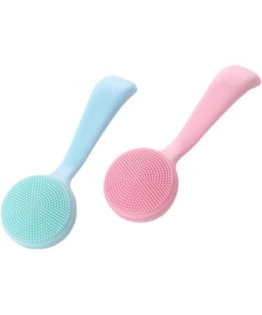 Buy Blue Hand Wash Brush - Makeup Remover & Blackhead Cleaner | Best Cleaning Tool for Skincare - Buy Online on GoSupps.com