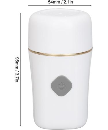 Electronic Facial Exfoliator Dual Head Rechargeable IPX7 Silicone Waterproof Electric Scrubber 2 Gears for Daily Life Cleansing - Buy Online on GoSupps.com