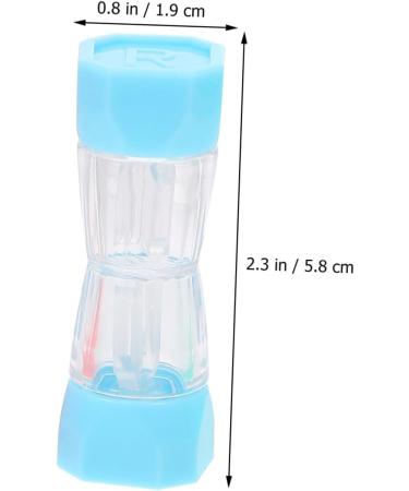 HEALVIAN 10 STK Contact Lens Container Kit - Travel Accessories & Eye Care Organizer | Durable Plastic Cases for Safe Storage - Buy Online on GoSupps.com