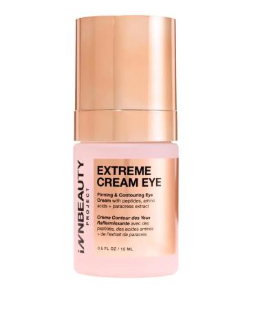 INBeauty Project Extreme Cream Eye Firming & Contouring Eye Cream with Peptides 0.5 FL OZ Reduces Puffiness & Wrinkles