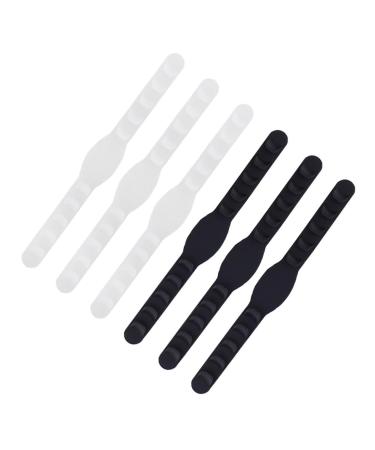 HAPINARY 6 pieces ear back masks hooks ear protection masks hooks ear protection masks hanger mask hanging hooks