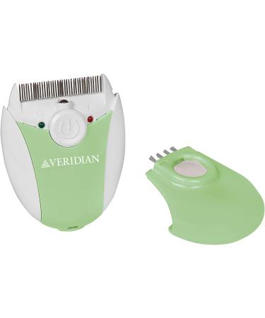 Veridian Finito Electronic Lice Comb Green/White - 1 Count - Buy Online on GoSupps.com
