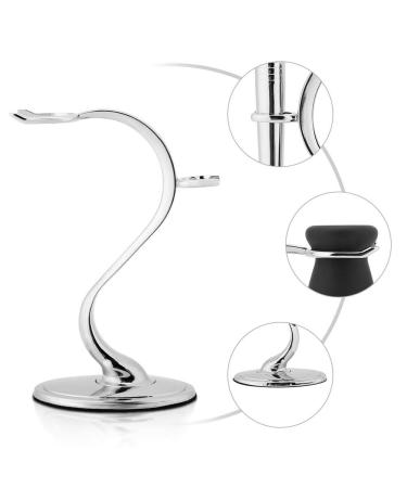 Premium Shaving Brush Stand for Men | Professional Razor Cleaning Tool | International Shipping Available - Buy Online on GoSupps.com