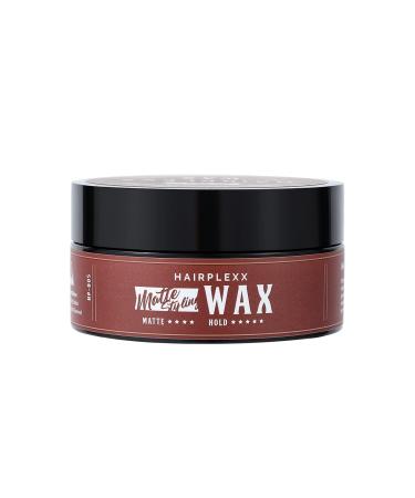 Hair Wax for Men - Matte Finish Molding Hair Paste Hold All Day - Improve Texture and Thickness For All Hair Types Paraben Free 2.7 oz (Matte Wax)