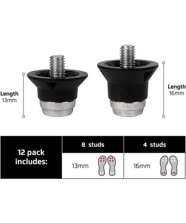 Newfun 24 PCs Screw Caps for Soccer Shoes - Durable Plastic & Aluminum Replacement Caps - Buy Online on GoSupps.com