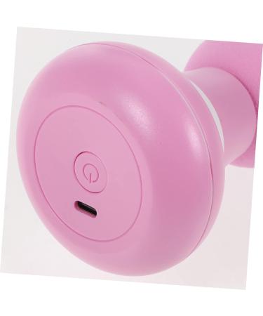 Fomiyes Mini Massage Device - Portable Percussion Muscle Massager for Home Fitness | Comfortable Body Massage Tool in Pink - Buy Online on GoSupps.com