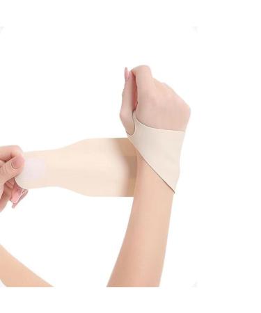 Wrist Brace for Sprained Wrist & Carpal Tunnel Relief | Elastic Compression Wrap for Pain & Arthritis Support - Buy Online on GoSupps.com