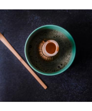 NERTHUS FIH 1584 3-Piece Matcha Tea Set with Ceramic Bowl 72-Stick Bamboo Whisk and Traditional Spoon Complete Japanese Ceremonial Kit - Buy Online on GoSupps.com