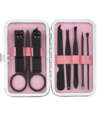 PSGS 8pcs Stainless Steel Nail Clippers Set Professional Scissors Suit with Box Trimmer Grooming Manicure Cutter Kits for Nail Tools (Color : Gray) - Buy Online on GoSupps.com