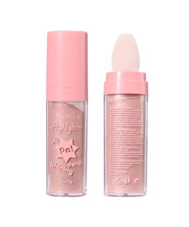 Highlighting and Finishing - Fairy Highlighter Natural Stereo Contour Collarbone Patting Powder Highlighting Makeup (02)