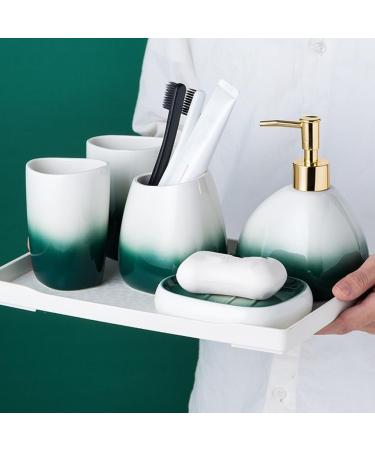 Ultimate Teeth Washing & Gargle Set - Mouth Cup Brush & Utensils | International Shipping Available - Buy Online on GoSupps.com