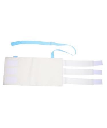 Gatuida 1pc Strap Rib Protector Rib Cage Protector Rib Injury Dislocated Ribs Belt Rib Support Chest Support Brace Support for Broken Ribs Binder White Cloth Open Chest Women's Adhesive L White