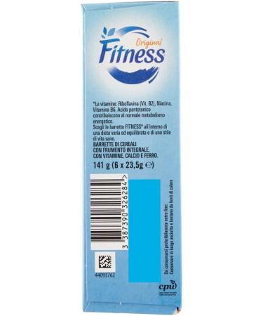  CAIYA 6 x Nestle Fitness Original Integral Cereal Bars with Calcium and Iron 6 x 23.5g - 141g 6 Packs  - Buy Online on GoSupps.com