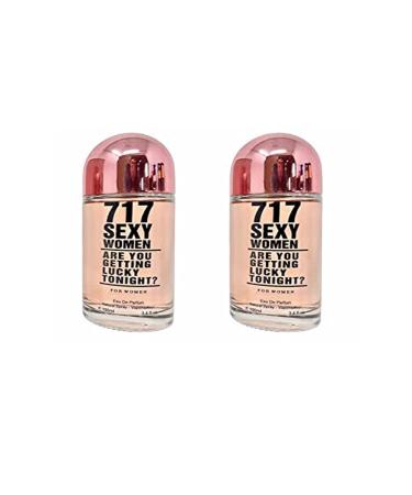 Women Perfume 717 Sexy Women Eau de Parfum Natural Spray Elegant Scent Fragrance for all Skin Types 3.3 Fluid Ounce