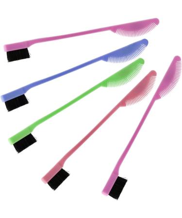 Beaupretty Eyebrow Comb Eyebrow Brush Makeup Lash comb brow comb makeup comb brow grooming comb eyelash Comb Hair Coloring Brush 18x2cm As Shown - Buy Online on GoSupps.com