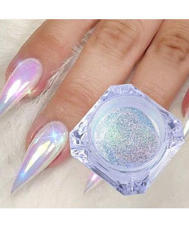 Nail Mirror Powder Set - Shimmer Chrome Pigment for Nail Art Chameleon Glitter Manicure Kit - International Shipping Available - Buy Online on GoSupps.com