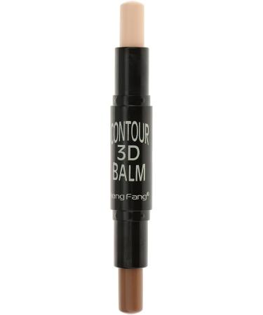 jojomis Waterproof Face 2-ended Cream Stick Contouring Highlighter Concealing for Exquisite Makeup - 3# - Buy Online on GoSupps.com